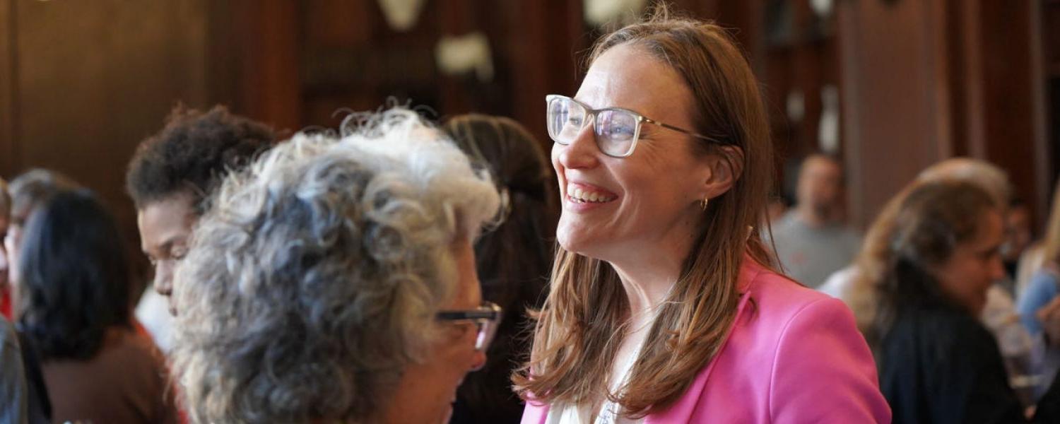 faculty smiling