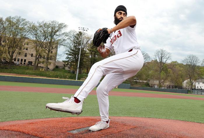 BC pitcher Samrath Singh